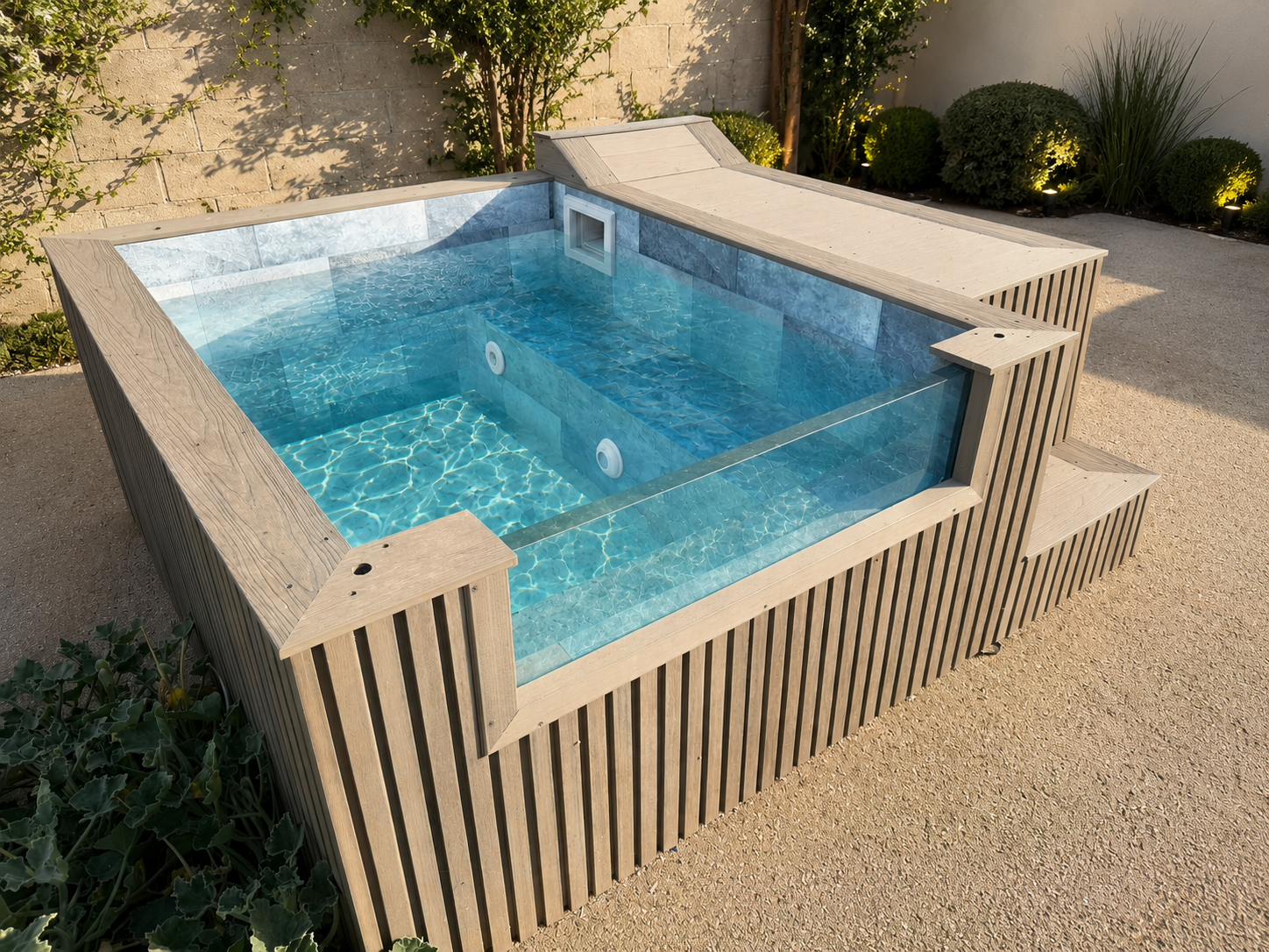 Poolspa de 2,20 x 2 m (14MIN/25 AL)