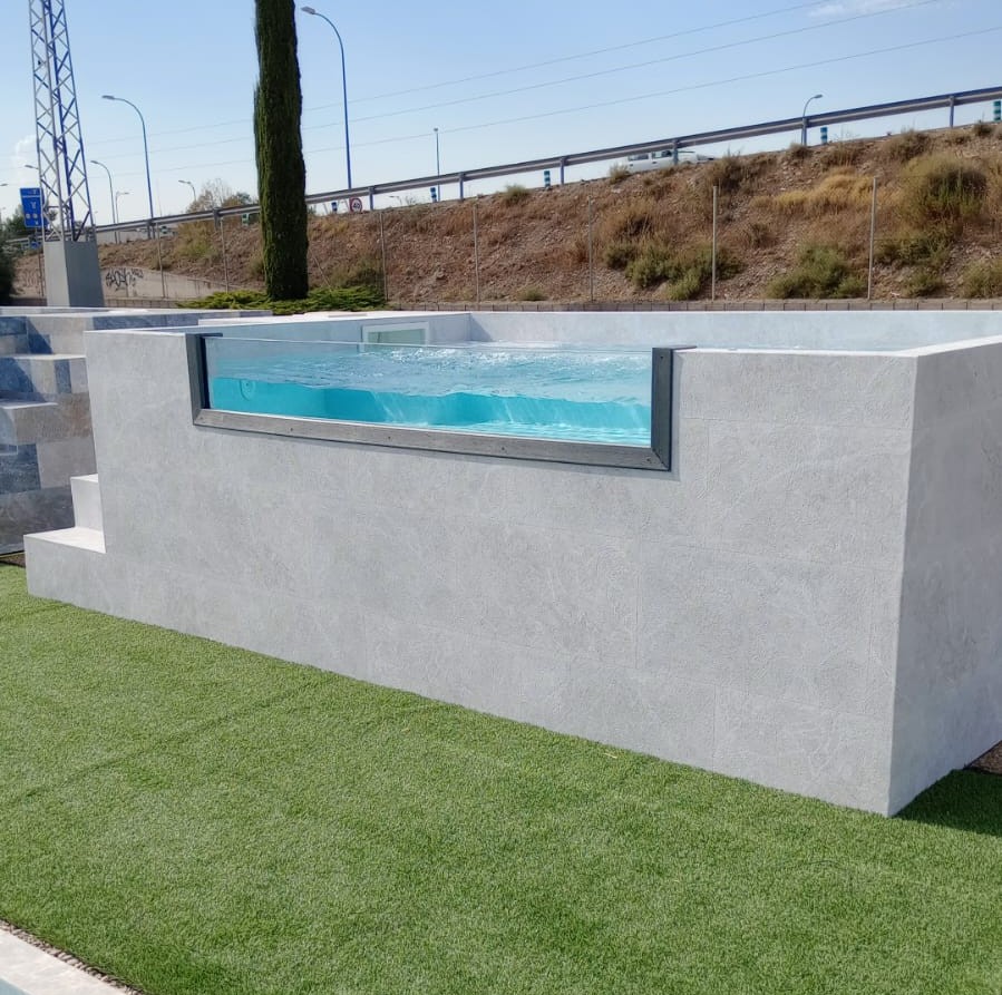 Piscina Elevada de patio MIAMI 3,90 x 2,20x1,12 m (1018SL AR)