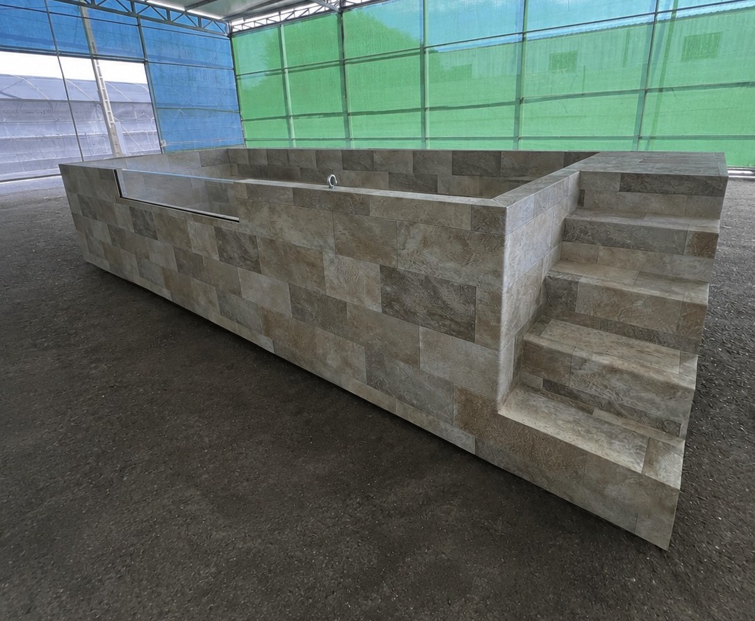 Piscina de patio MIAMI 5,90 x 2,20x1,12 m (1140/SL MA)